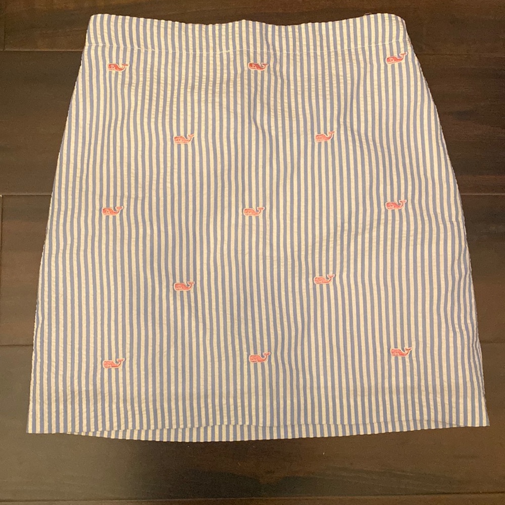 Vineyard Vines Girls Seersucker Skirt Size M